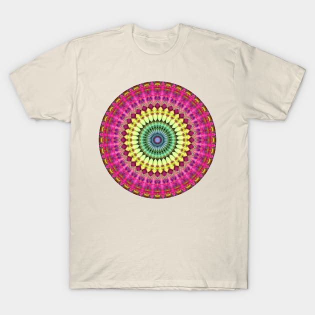 Geometric Mandala T-Shirt by MedusArt